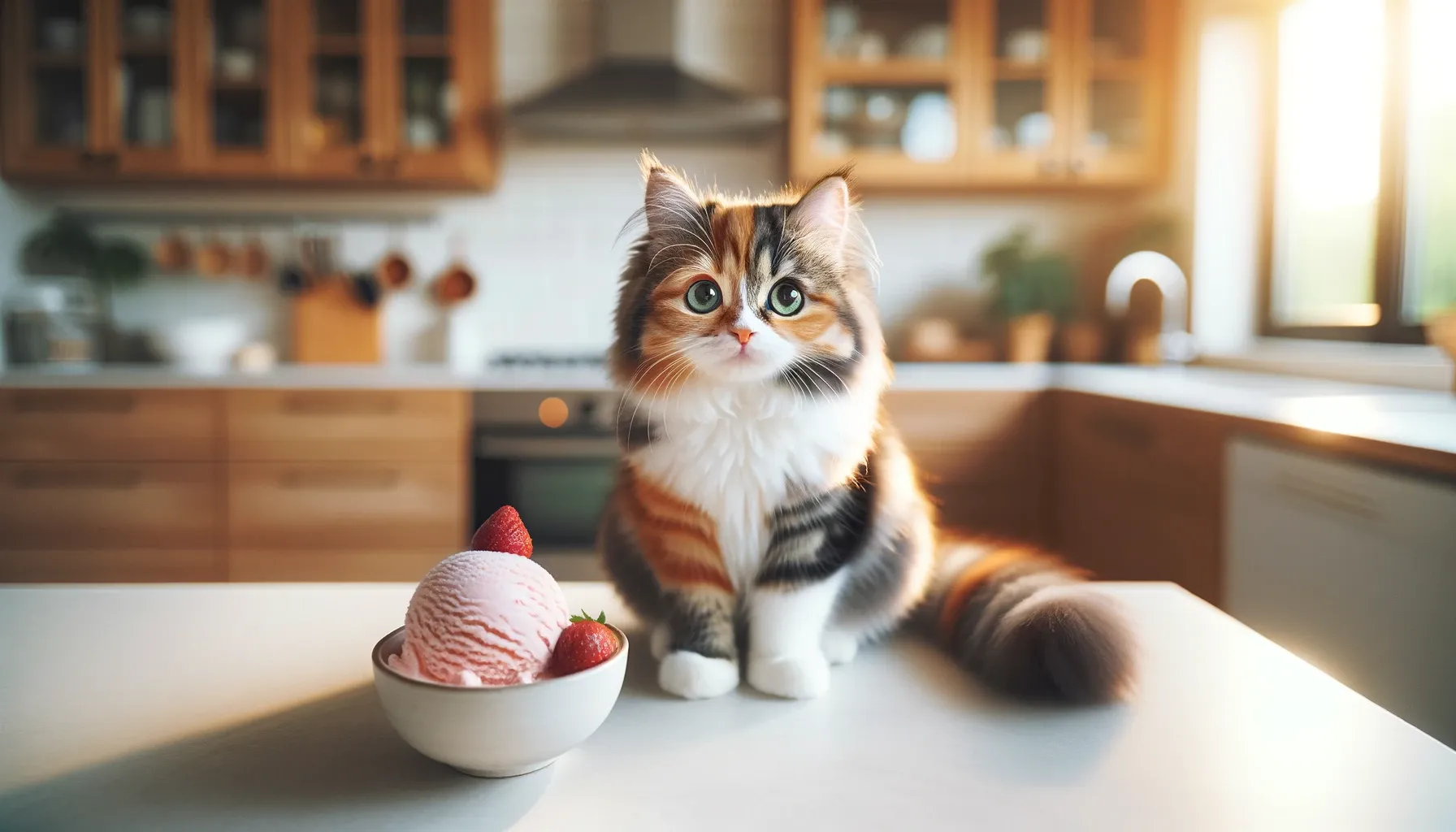 can cats have strawberry ice cream 3