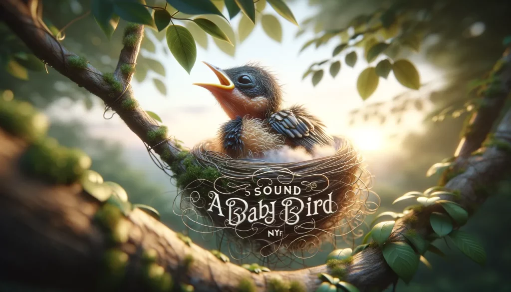 Sound from a Baby Bird NYT